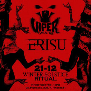 Scopri di più sull'articolo Erisu: sabato 21 dicembre in concerto al Viper Theatre di Firenze