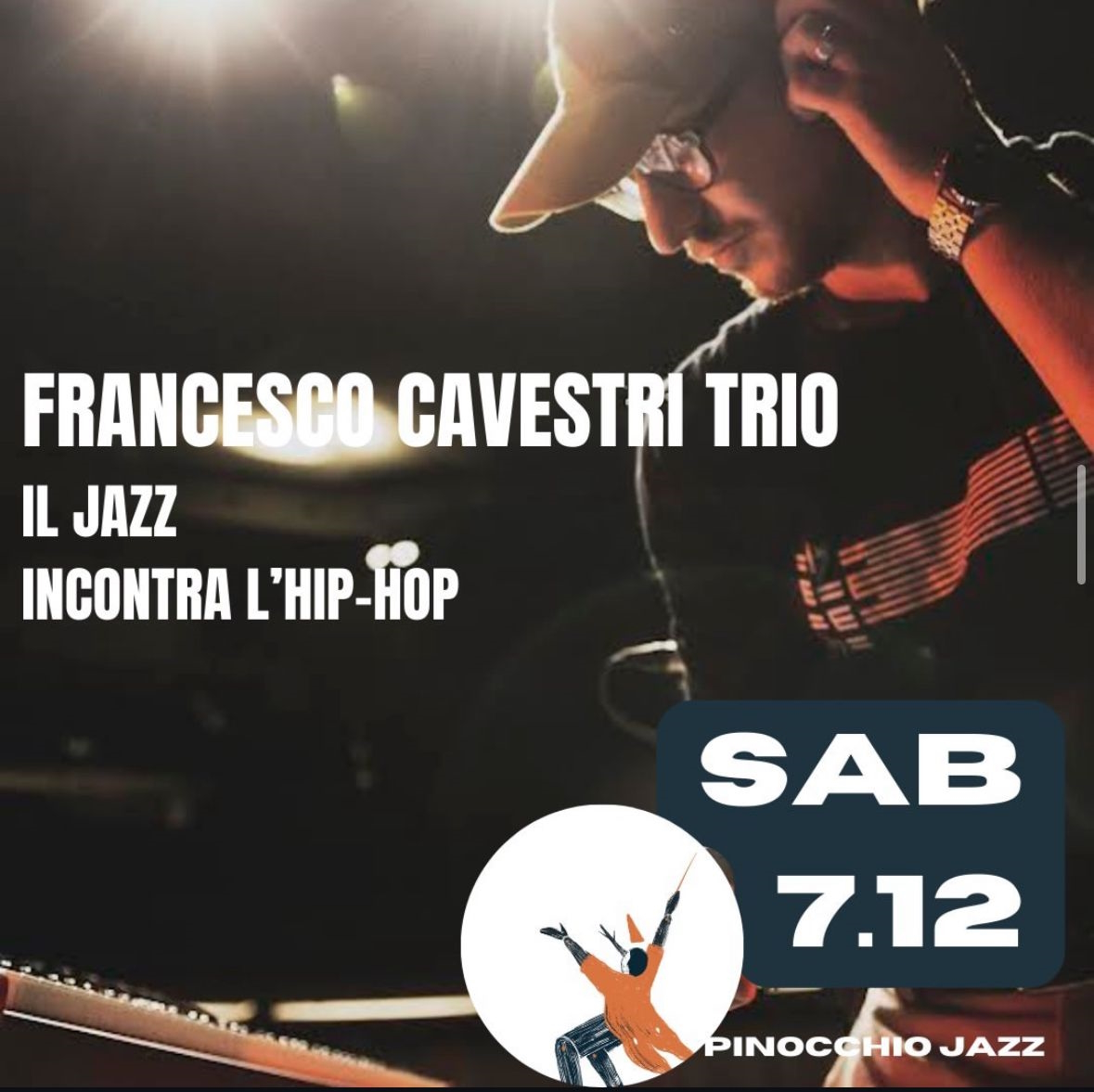 Al momento stai visualizzando Francesco Cavestri: sabato 7 dicembre sbarca a Firenze al Pinocchio Jazz Club